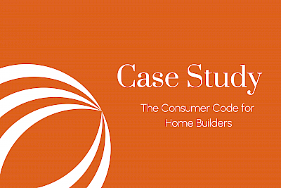 A strategic approach to communications delivery for the Consumer Code for Home Builders